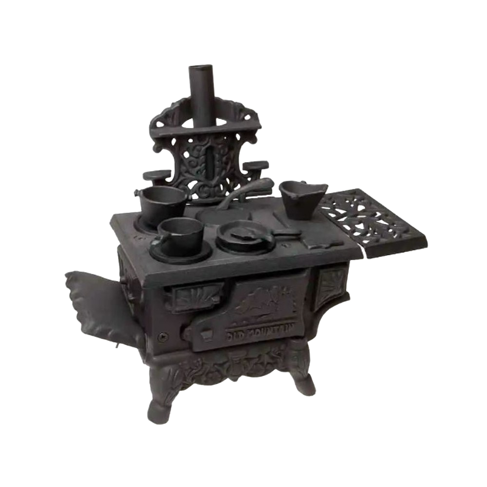Mini Cast Iron Wood Cook Stove