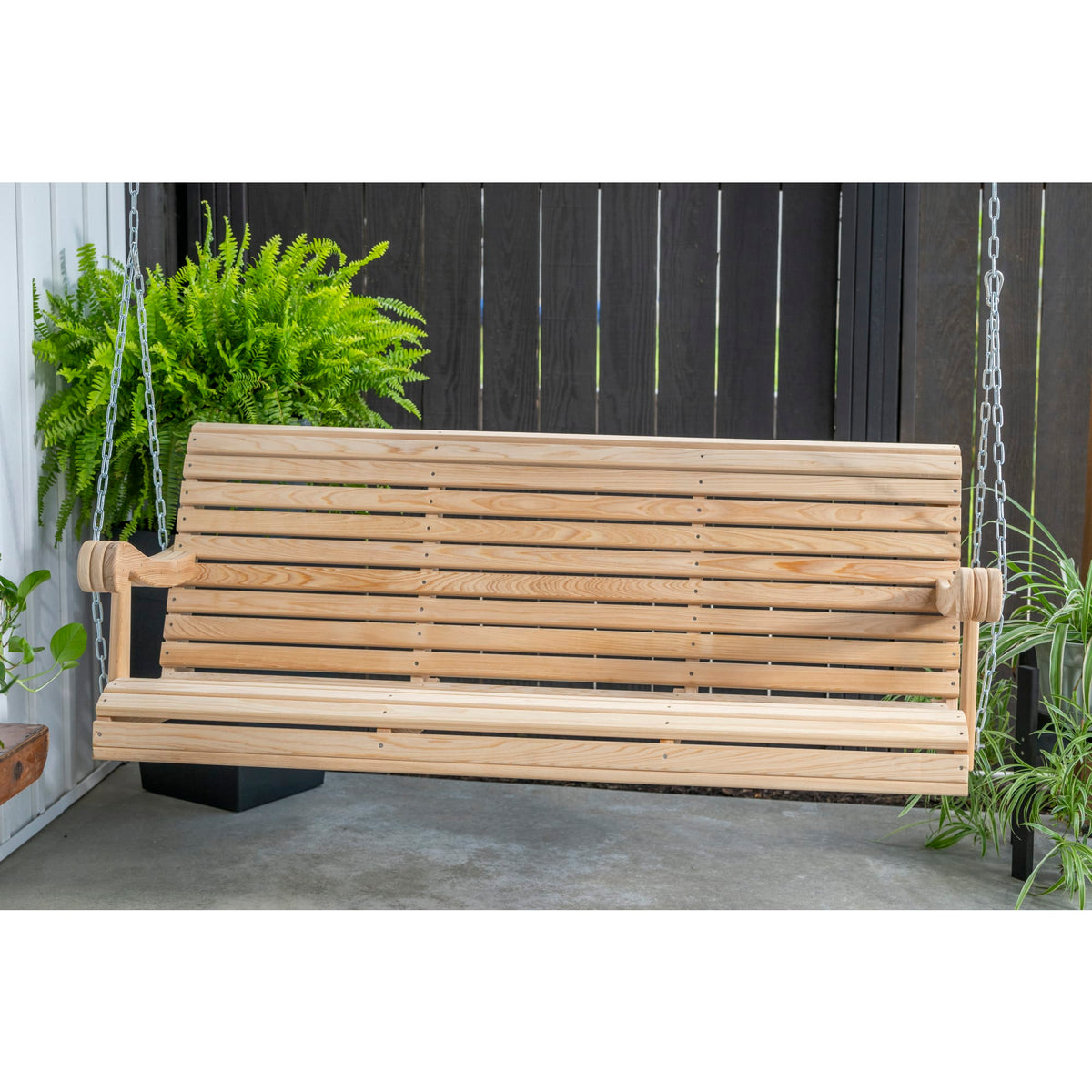 Cypress 5 Foot Hanging Amish Porch Swing