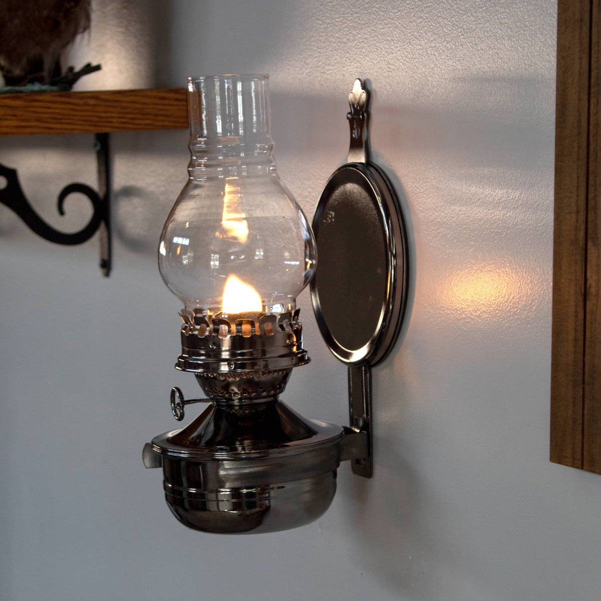 Lehman's Woodshed Wall Mounted Oil Lamp