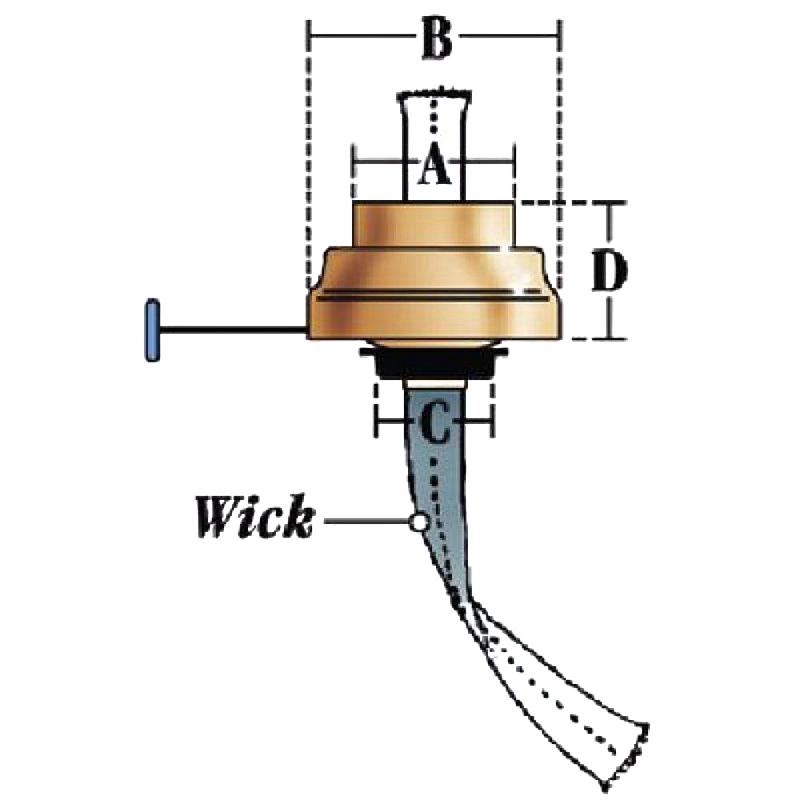 Burner for Air Pilot Oil Lantern