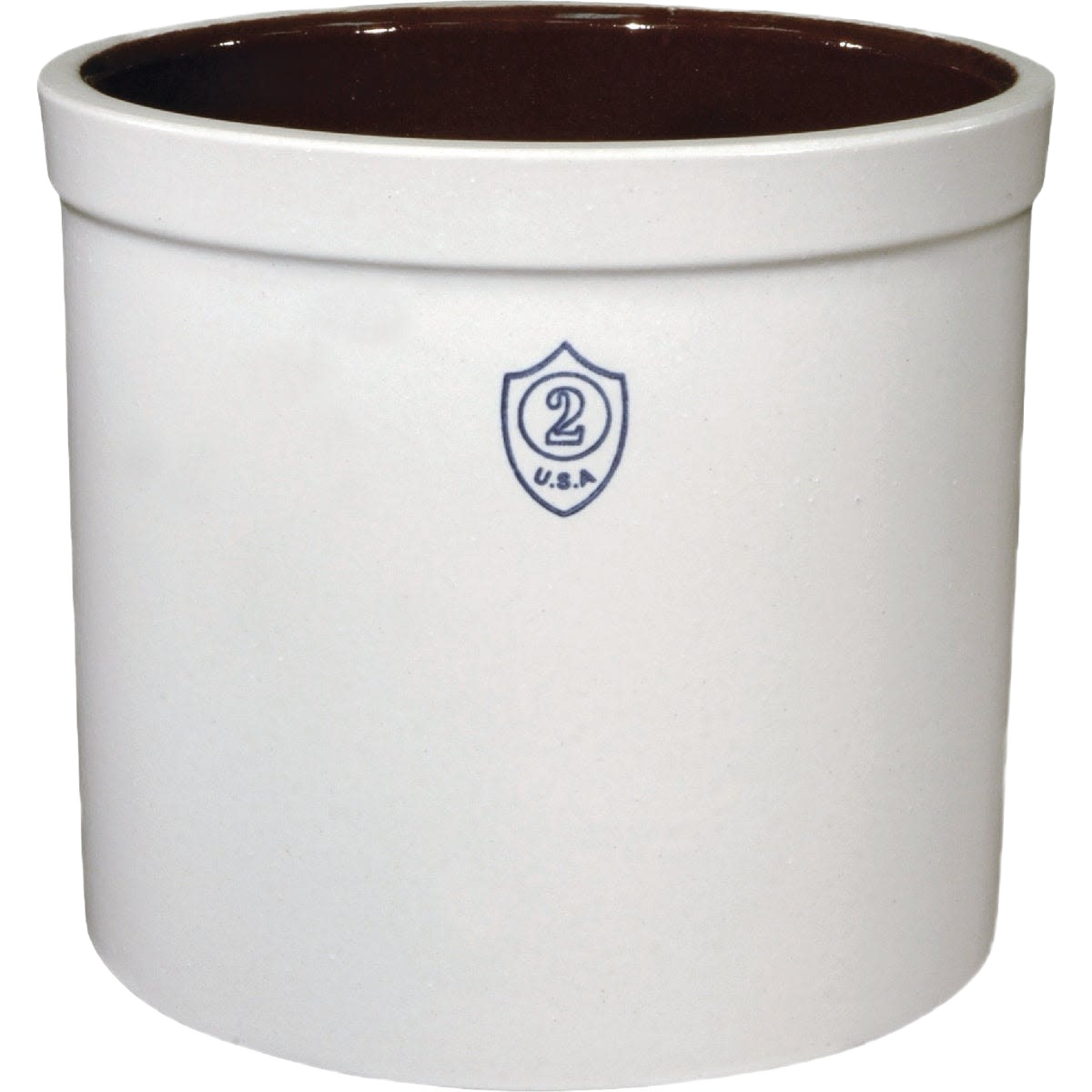 2 Gallon Numbered Stoneware Crock