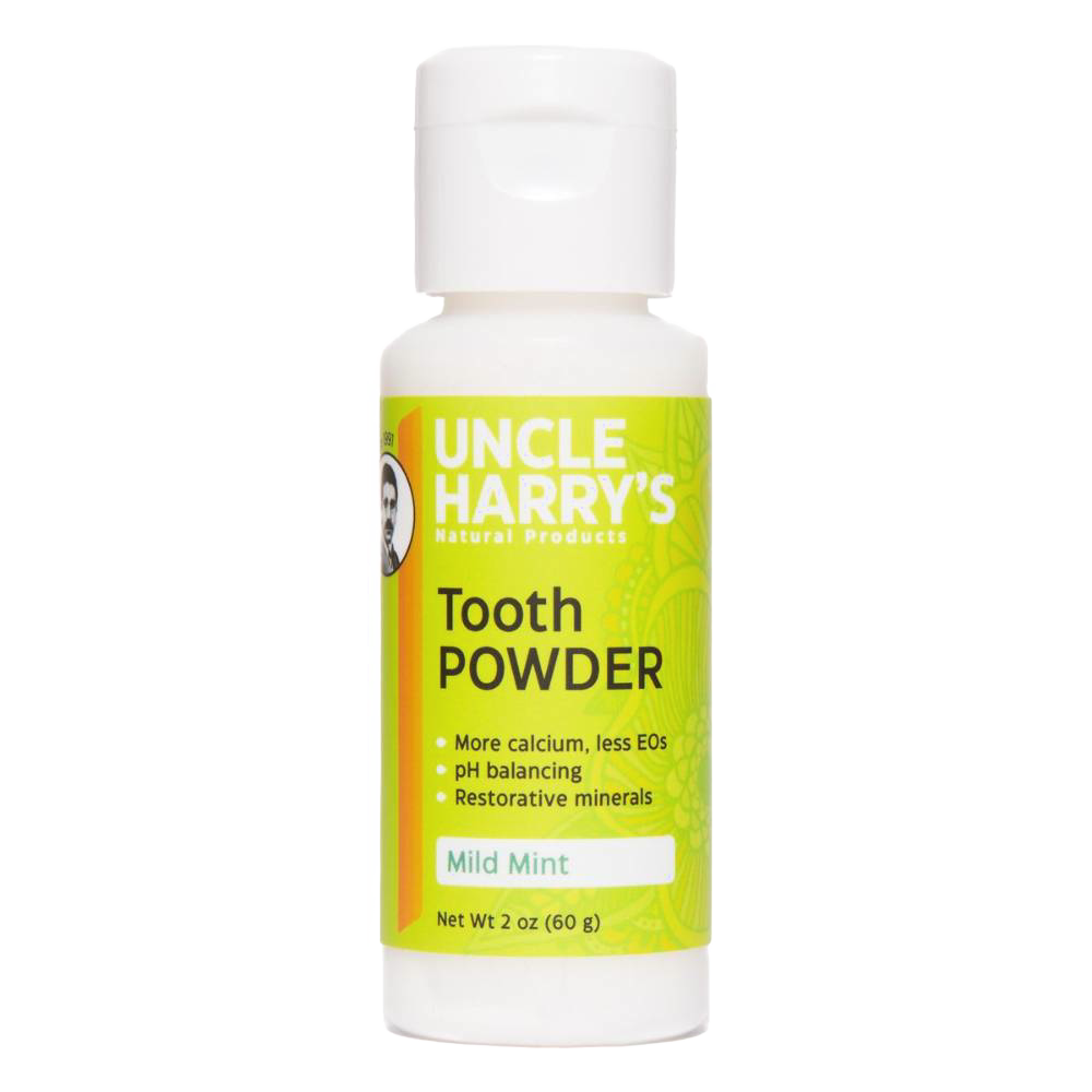 Uncle Harry's Natural Tooth Powder - 2 oz