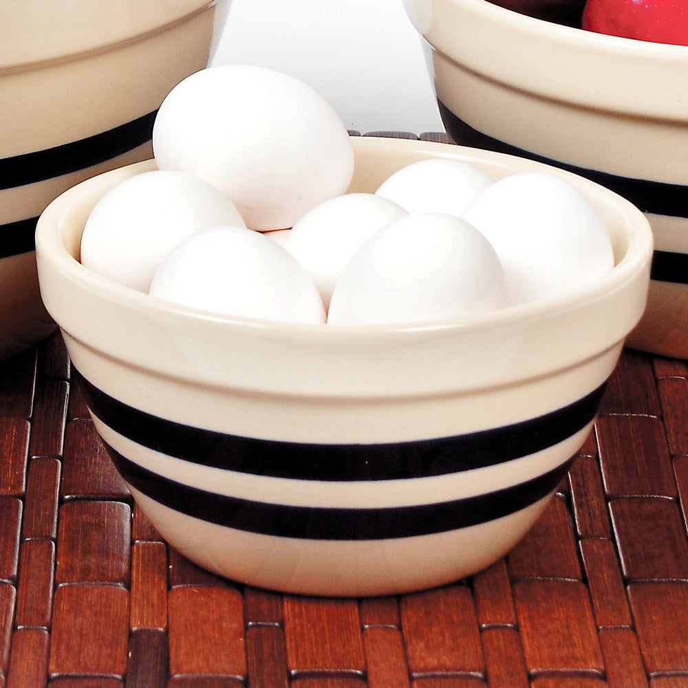 USA-Made Stoneware Shoulder Bowls