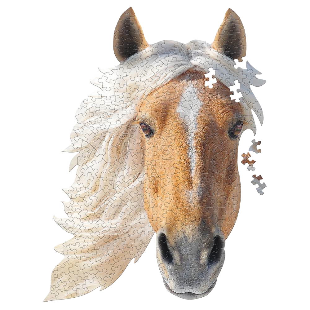 Shaped Jigsaw Puzzle - Horse - 300pcs