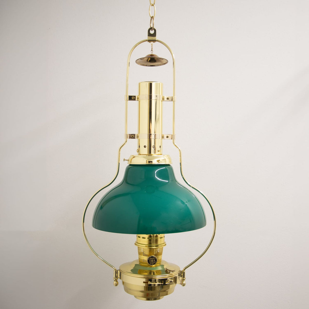 Aladdin Deluxe Brass Hanging Oil Lamp