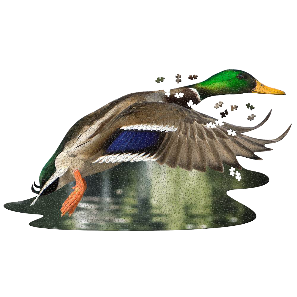 Shaped Jigsaw Puzzle - Duck - 1000pcs