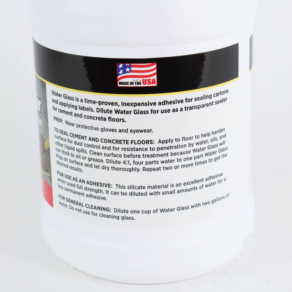 Water Glass - liquid sodium silicate
