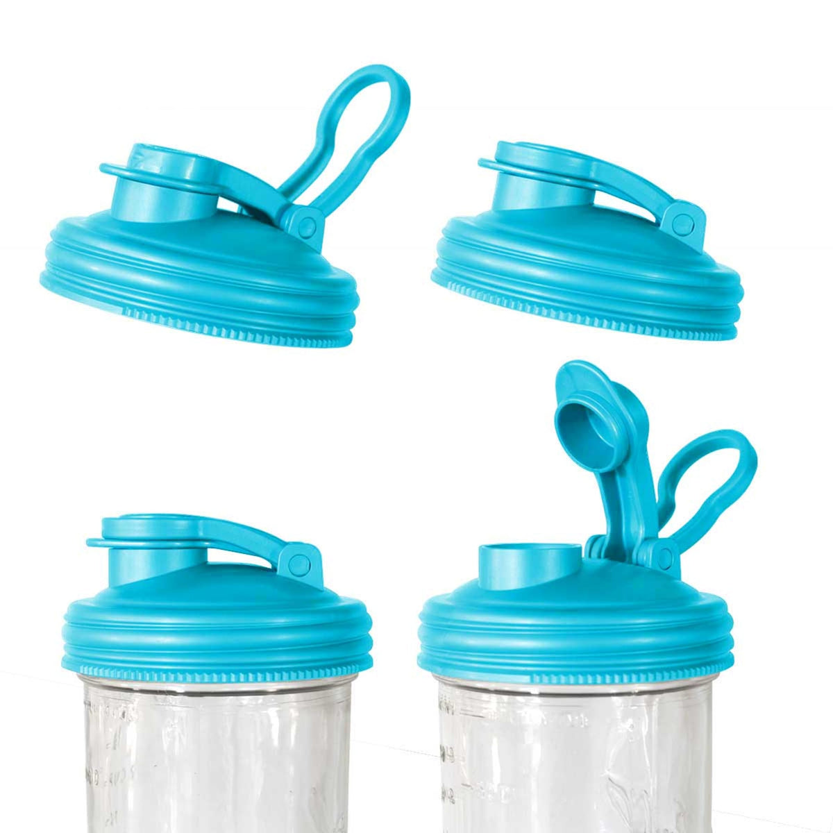 reCAP Mason Jar Pour Lid with Carry Loop - Wide Mouth