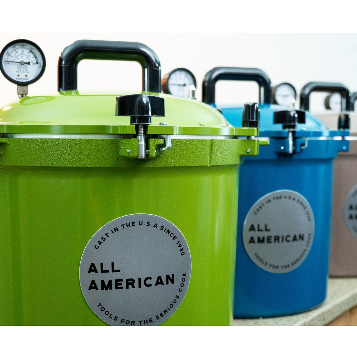 All American 21-1/2 Qt Pressure Canner / Cooker in Color (USA)