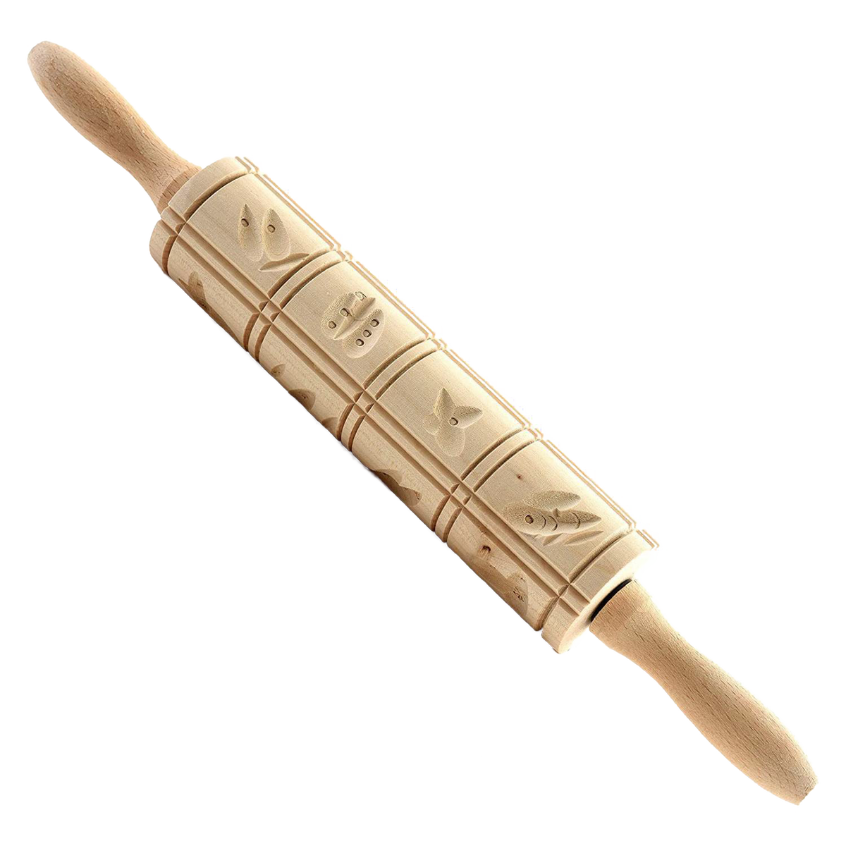 Springerle Wooden Rolling Pin - 10"