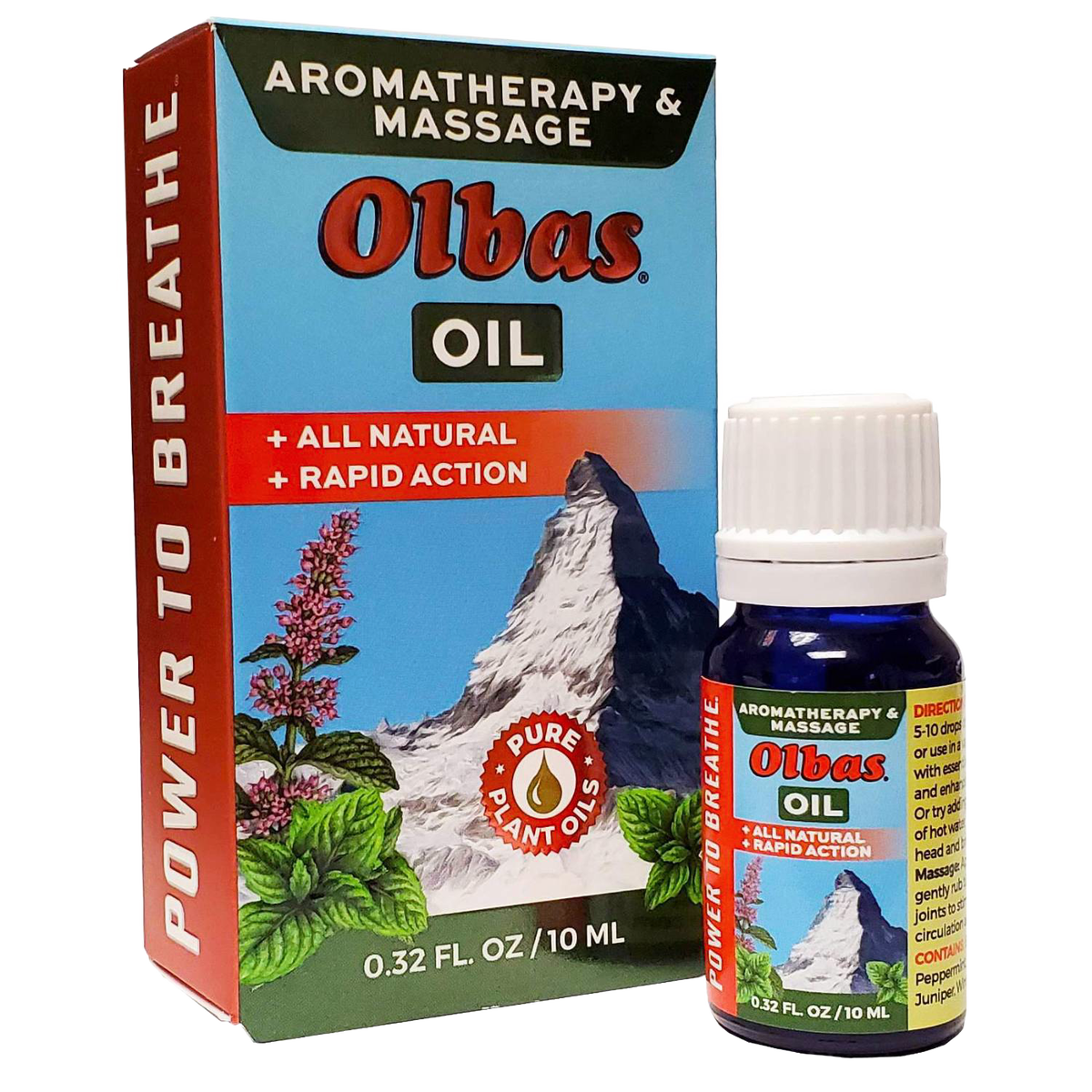 Olbas Aromatherapy and Massage Oil - 0.32 fl oz