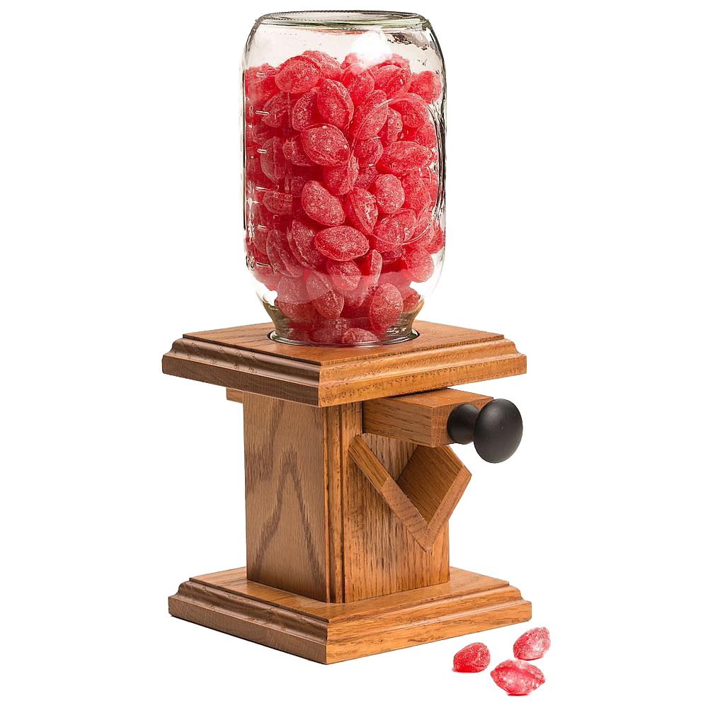 Mason Jar Candy Dispenser