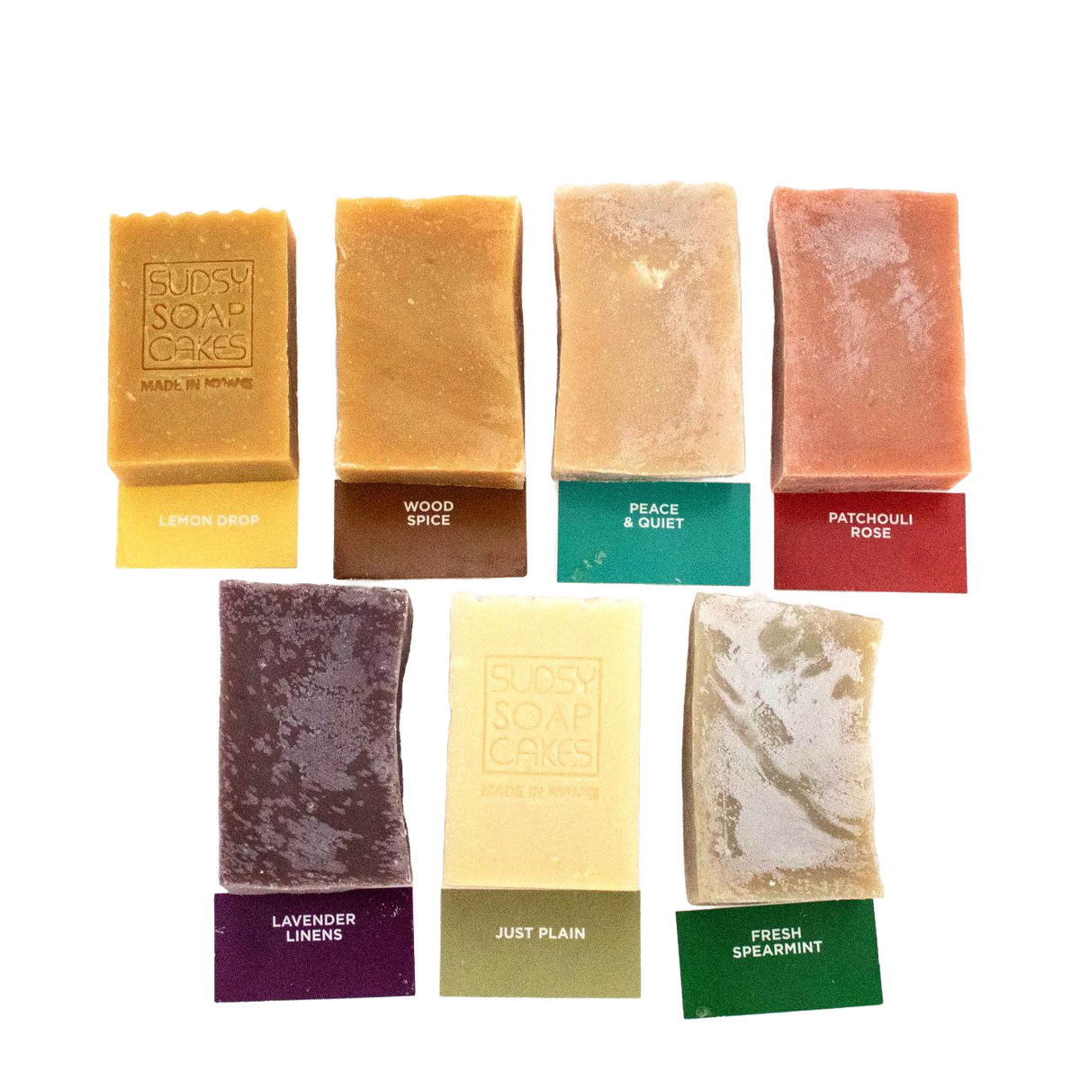Sudsy Soapcakes Natural Variety Pack