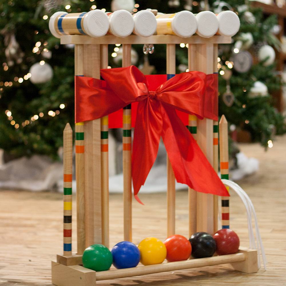 Amish-Crafted Croquet Set