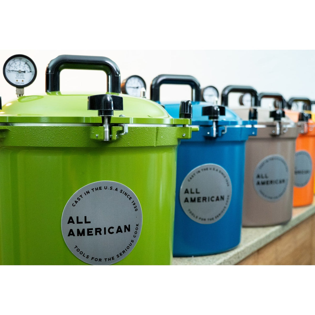 All American 21-1/2 Qt Pressure Canner / Cooker in Color (USA)