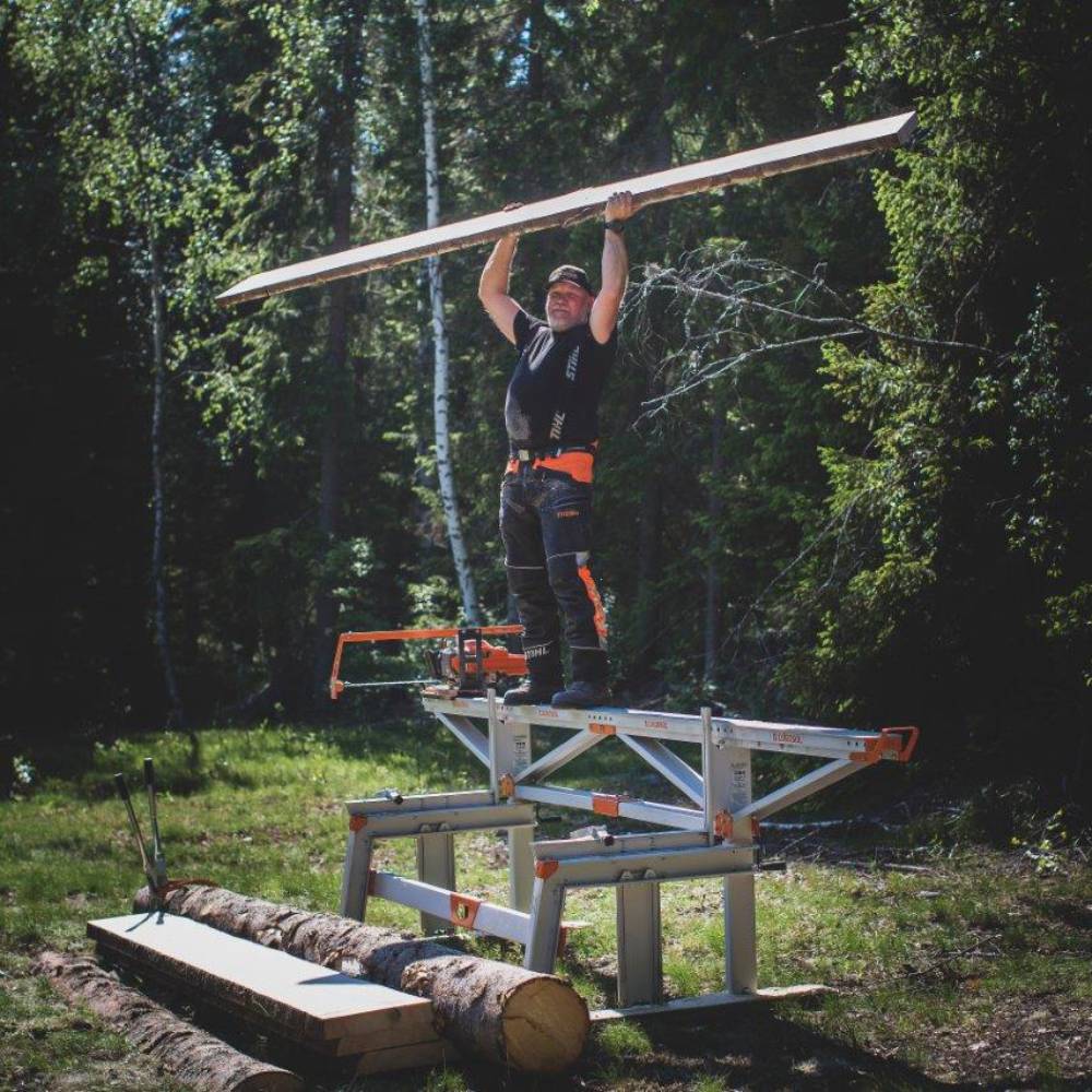 LOGOSOL F2+ Chain Sawmill (13' 1-1/2" With Two Log Lifts)
