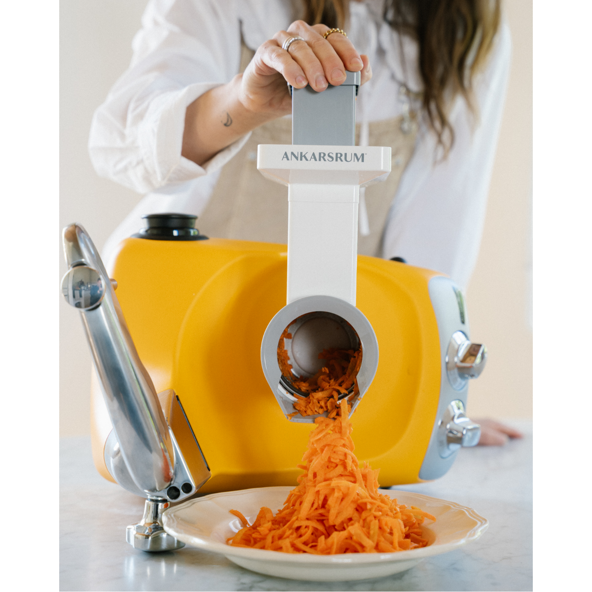 Ankarsrum Vegetable Slicer and Shredder Attachment