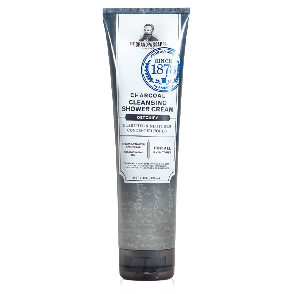 Grandpa's Charcoal Cleansing Shower Cream