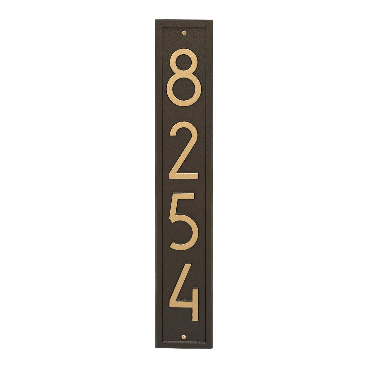 Whitehall Vertical Custom Wall Plaque - Aged Bronze