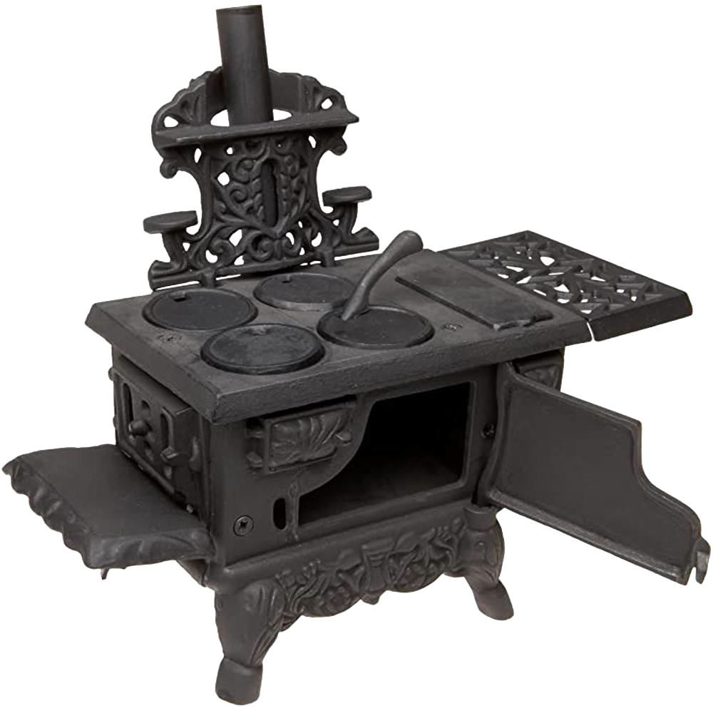 Mini Cast Iron Wood Cook Stove