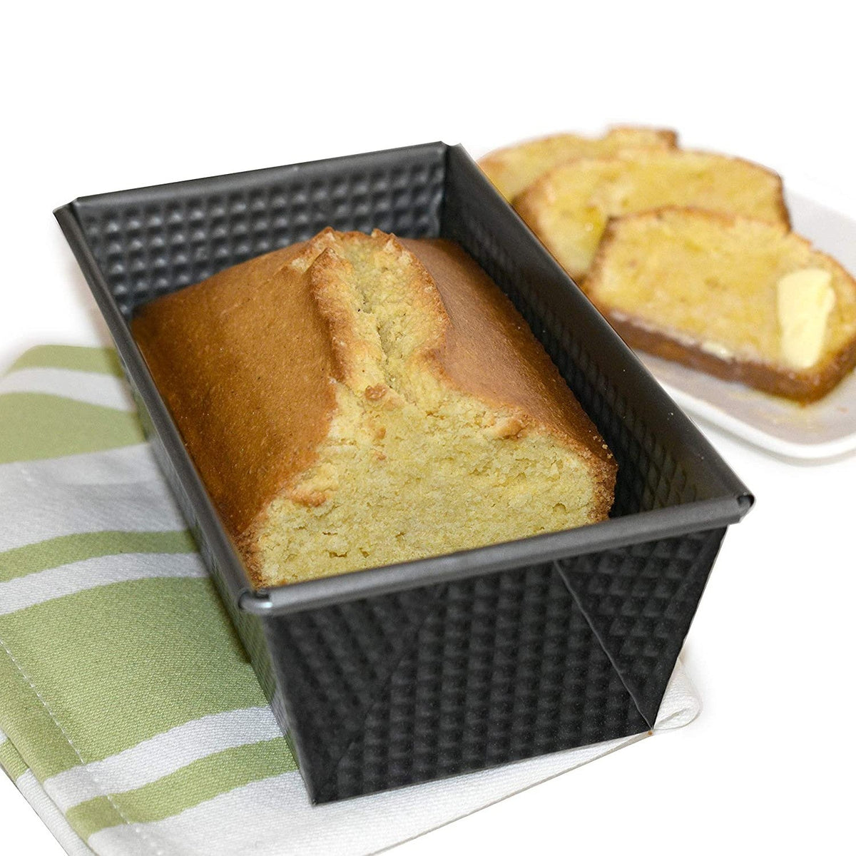 Bread Loaf Pan - Non-Stick Heavy Gauge Steel