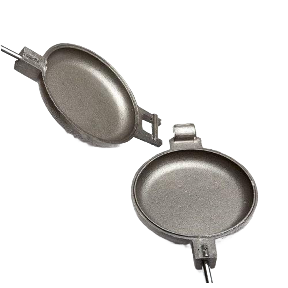 Cast Iron Round Pie Iron