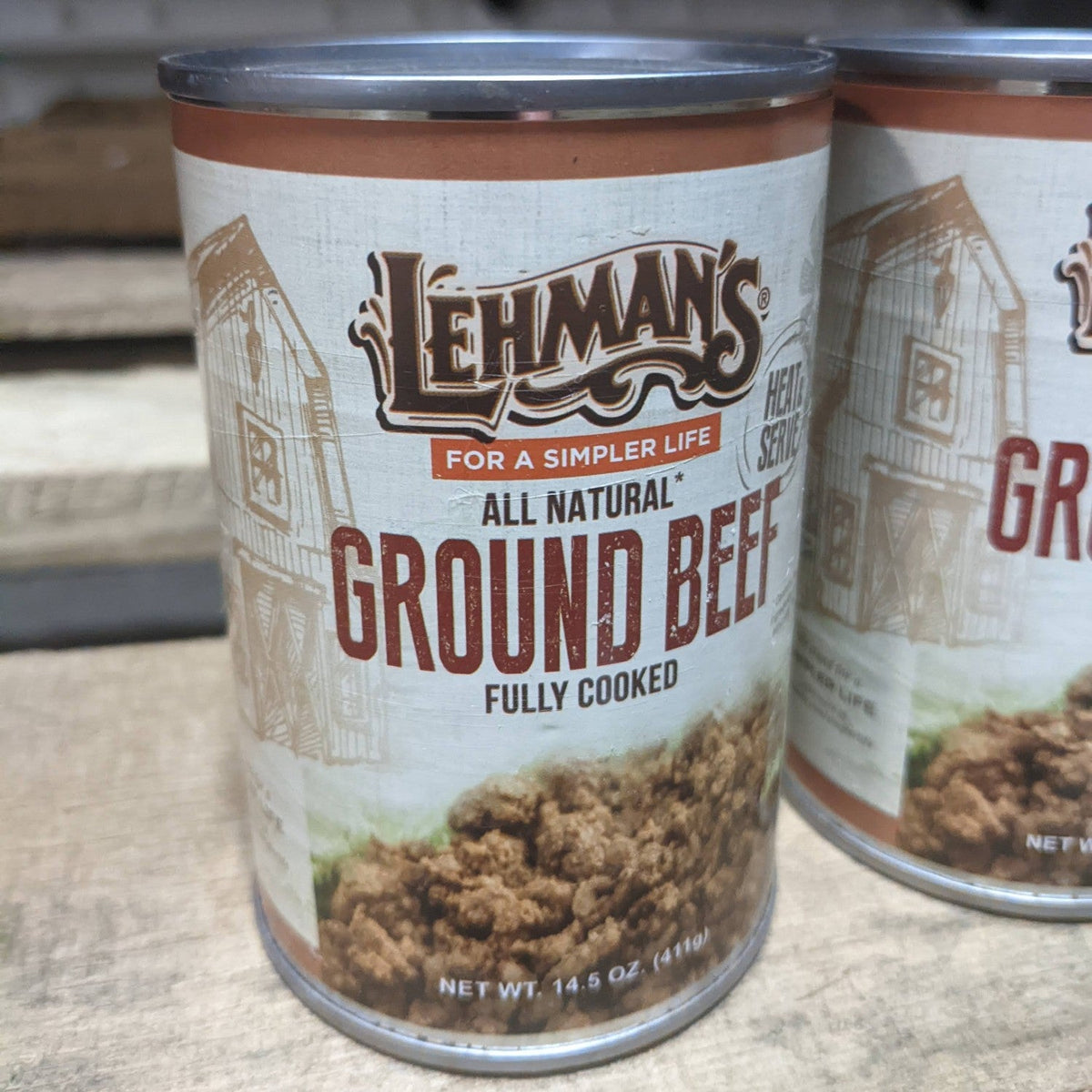 Lehman's Canned Ground Beef