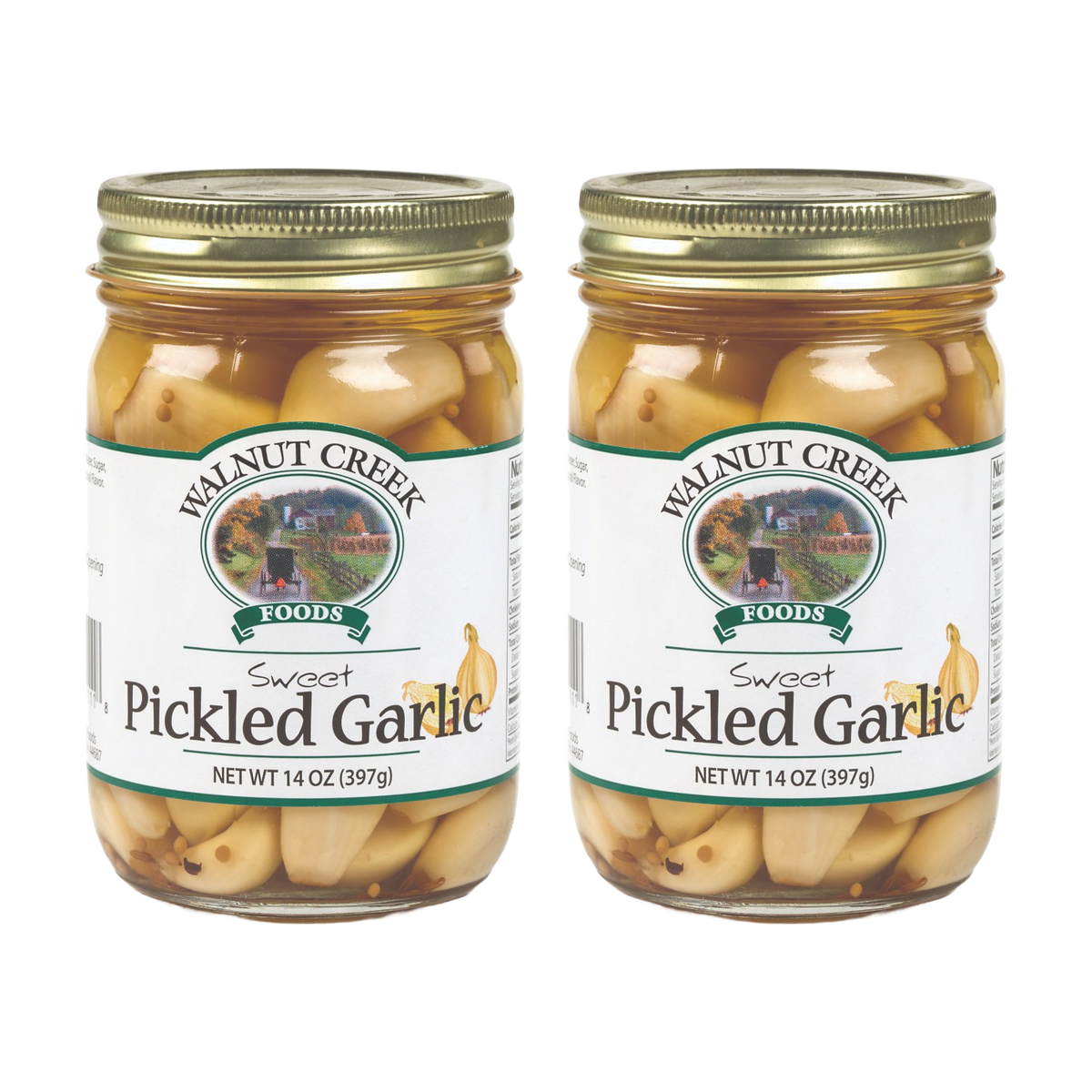 Sweet Pickled Garlic
