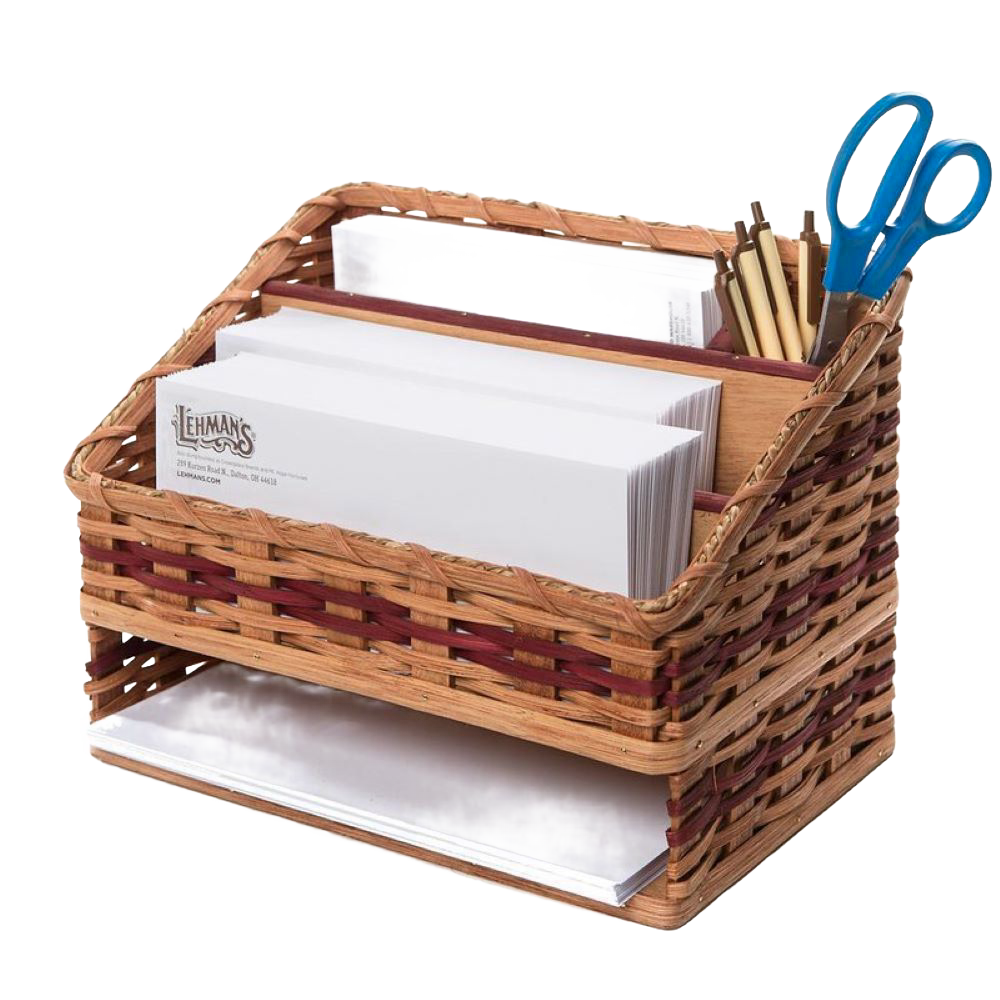 Amish-Made Desk Organizer