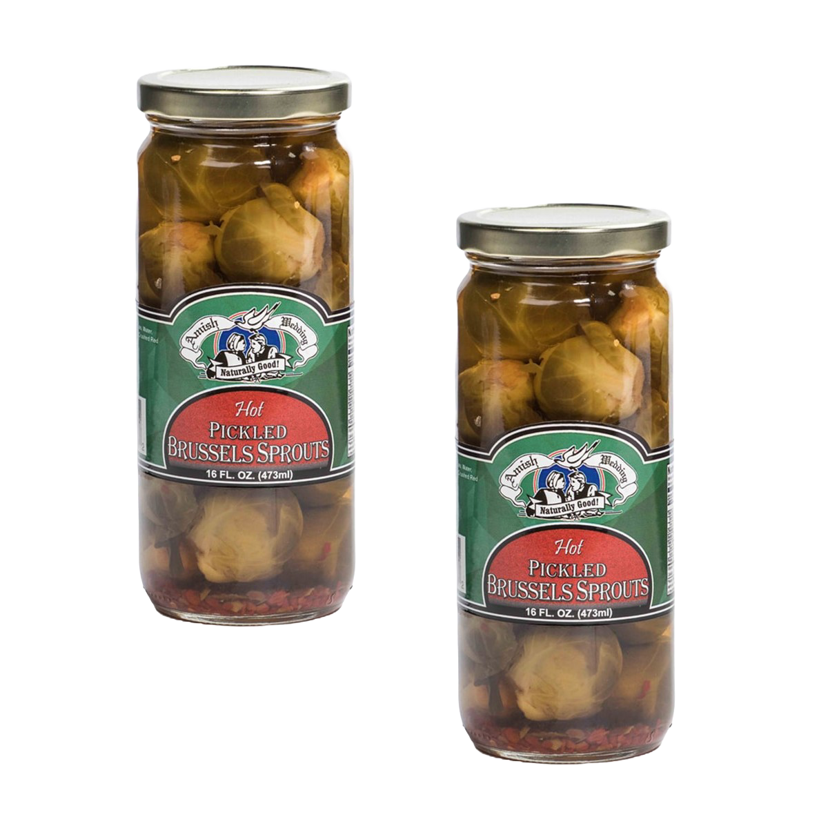 Pickled Brussels Sprouts - 2 Jars