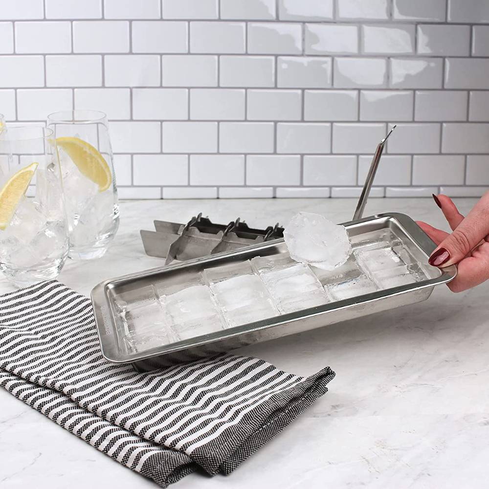 Stainless Steel Ice Cube Tray