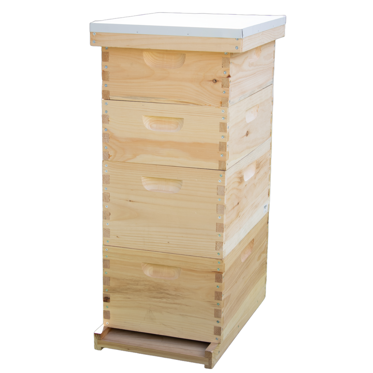 8-Frame Complete Combo Beehive Kit - Amish Made