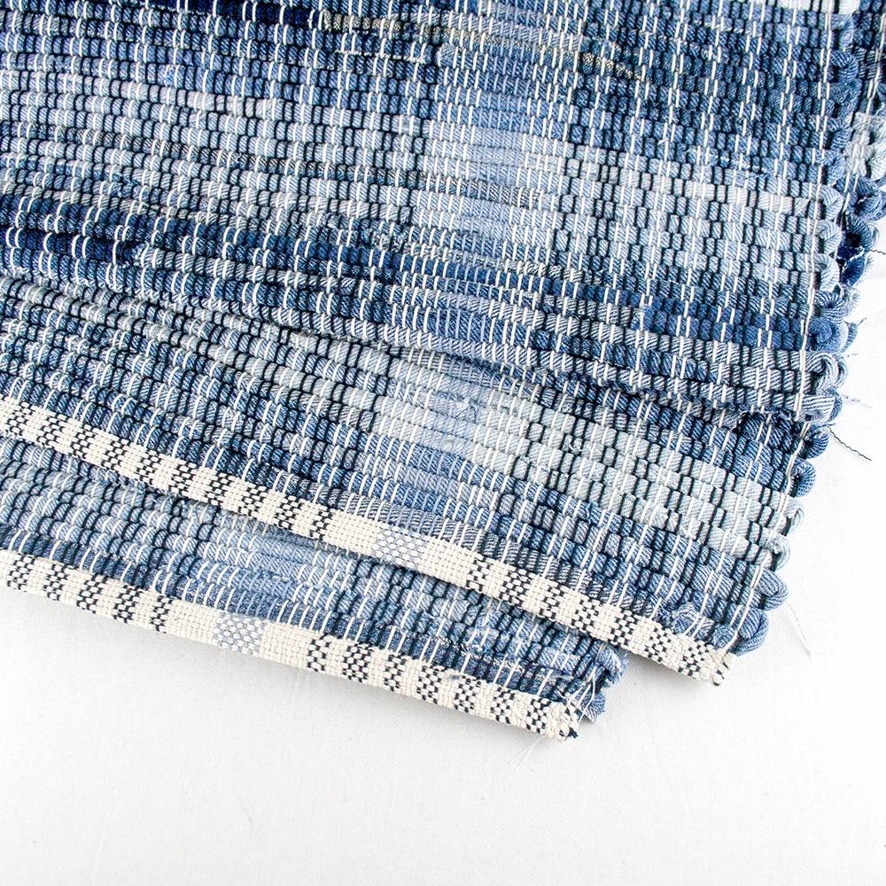 Tough Woven Denim Rug