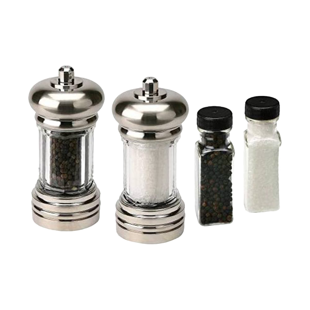 Maxwell Sea Salt and Black Pepper Mill Set