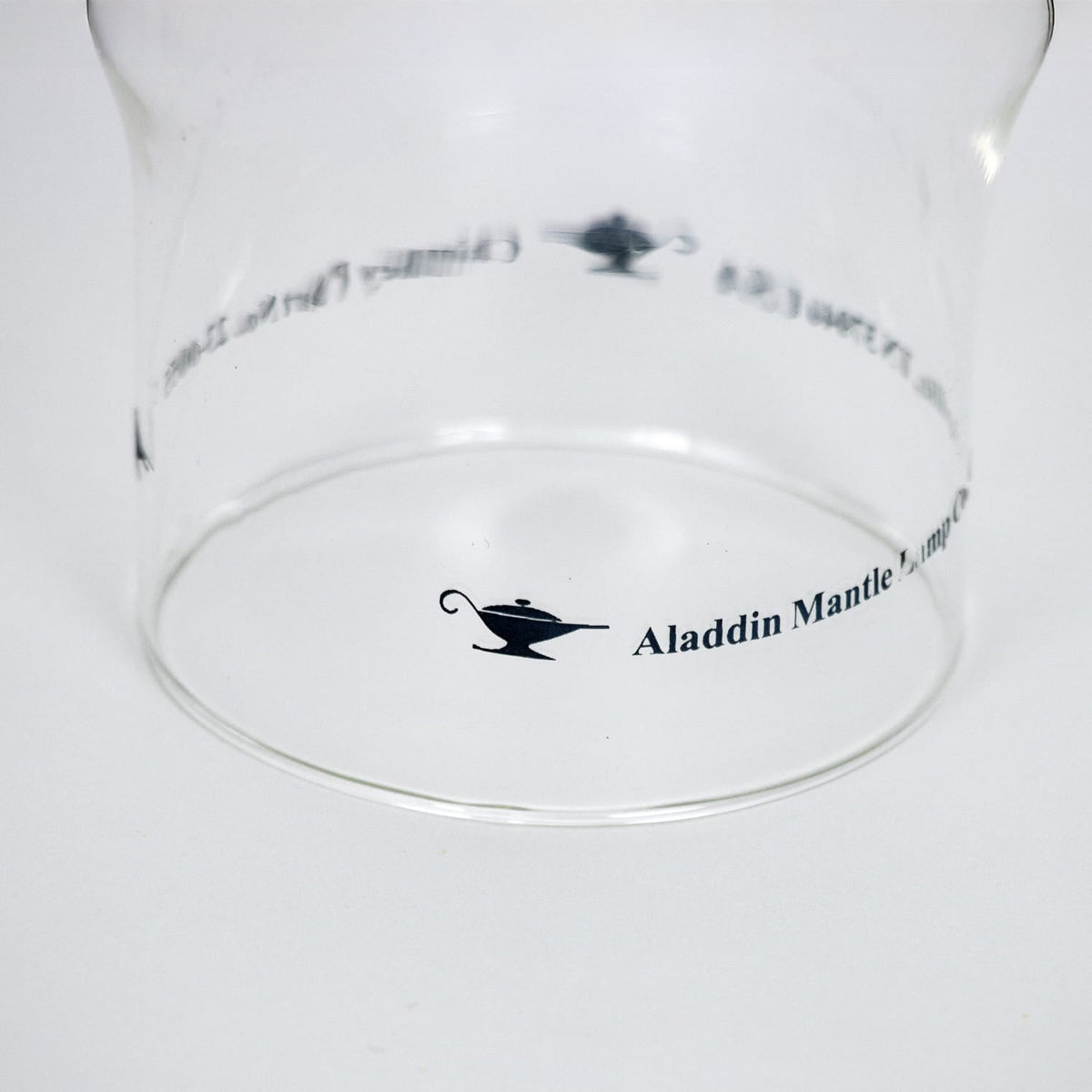 Aladdin Heelless Chimney for Deluxe Brass Hanging Lamp