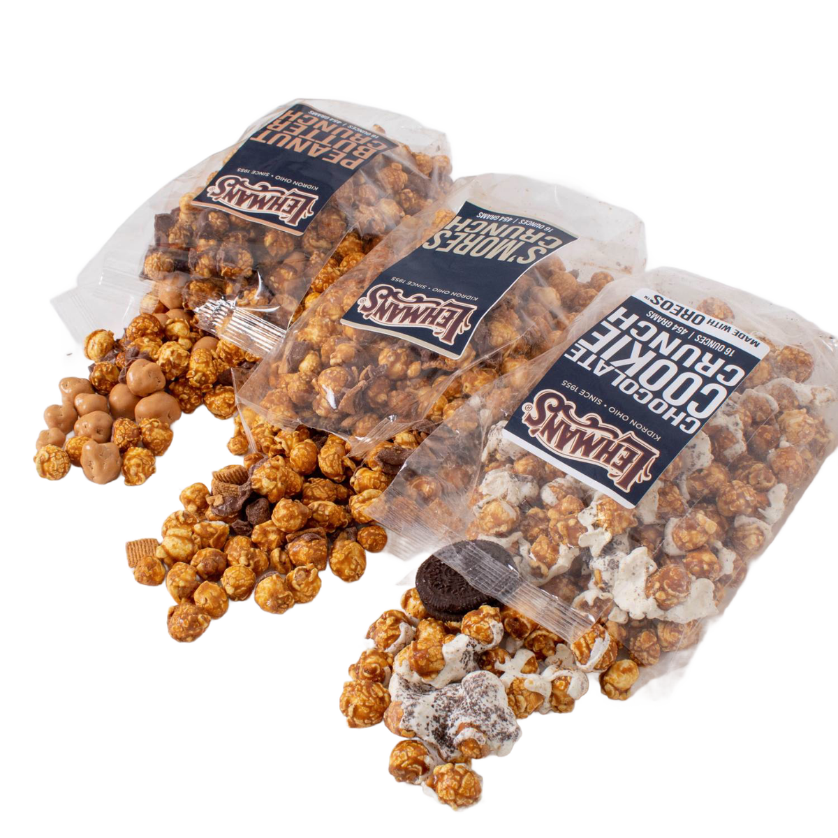 Lehman's Caramel Popcorn Crunch - Choice of Flavors