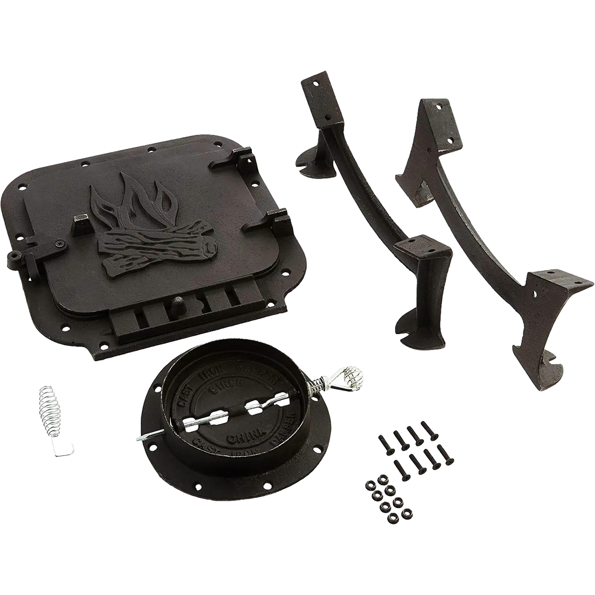 Barrel Wood Heat Stove Kit