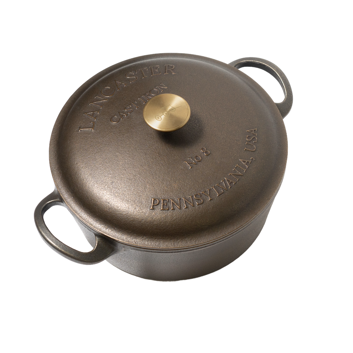 Lancaster Cast Iron 5-Qt Dutch Oven