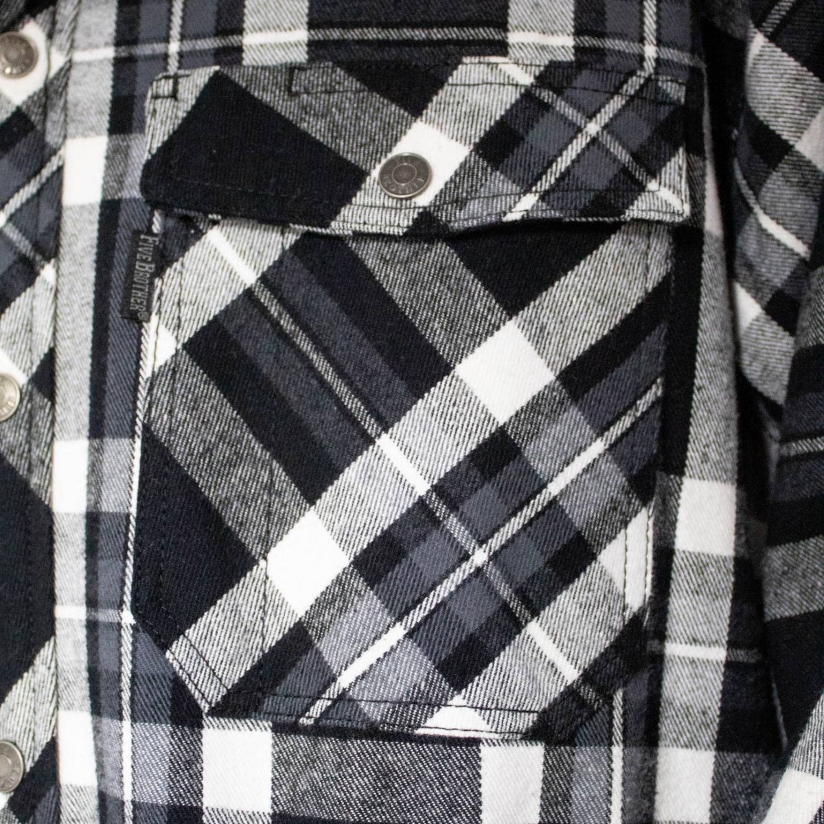 Men's Hooded Sherpa Lined Flannel Jacket - 4XL (Big)