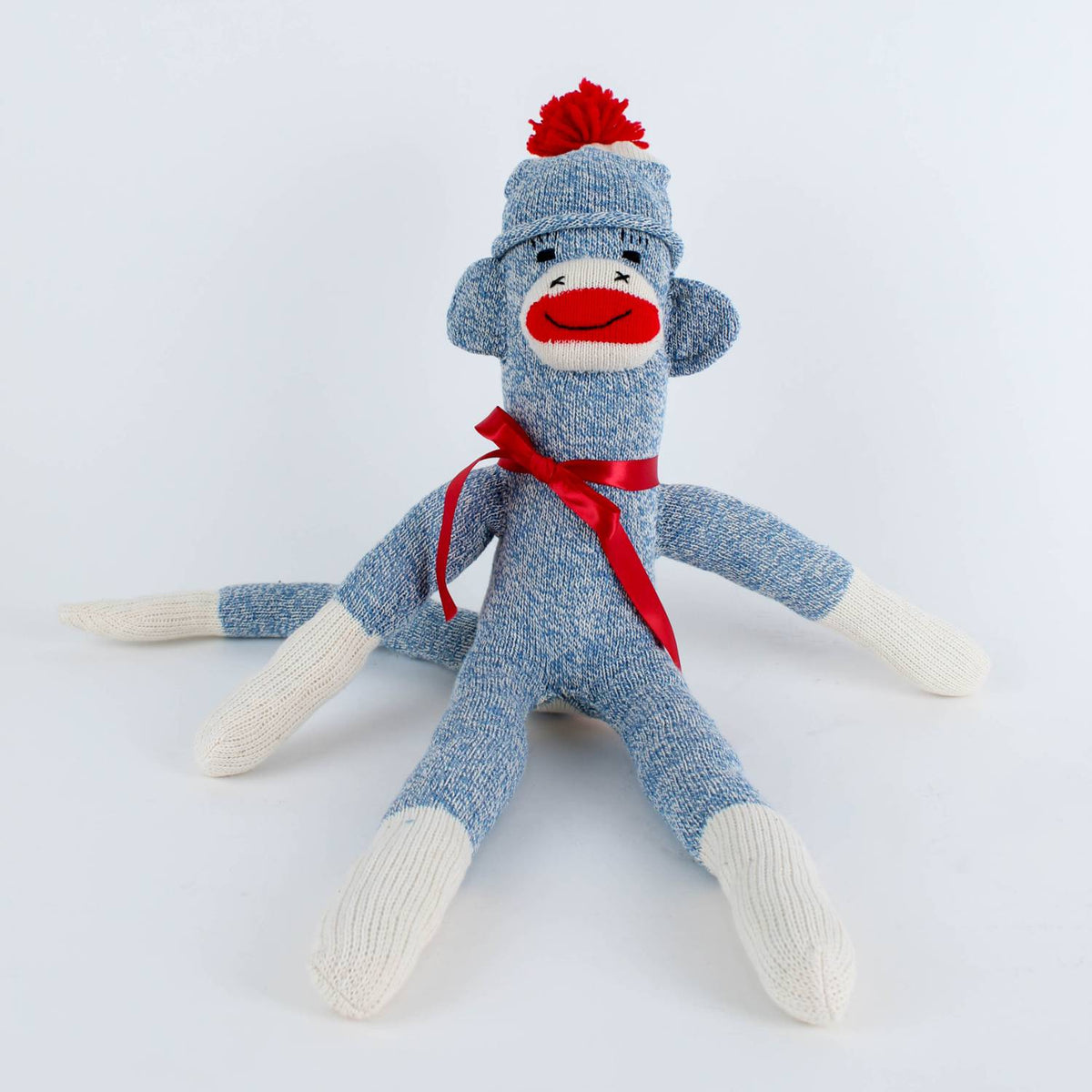 Hand-Sewn Sock Monkey