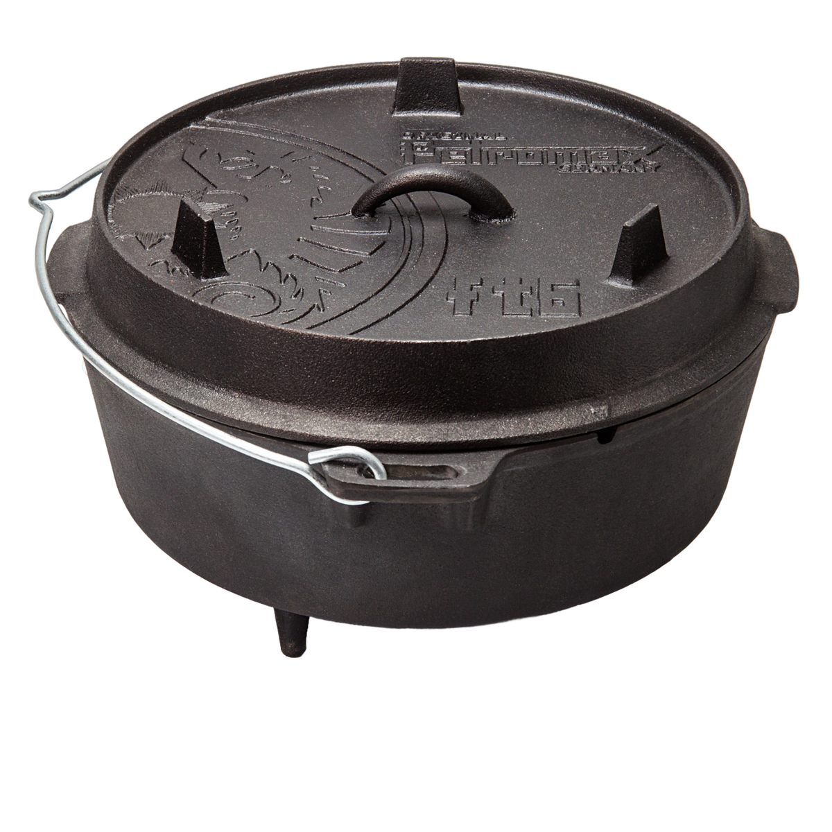 Petromax Cast Iron Dutch Oven with Legs