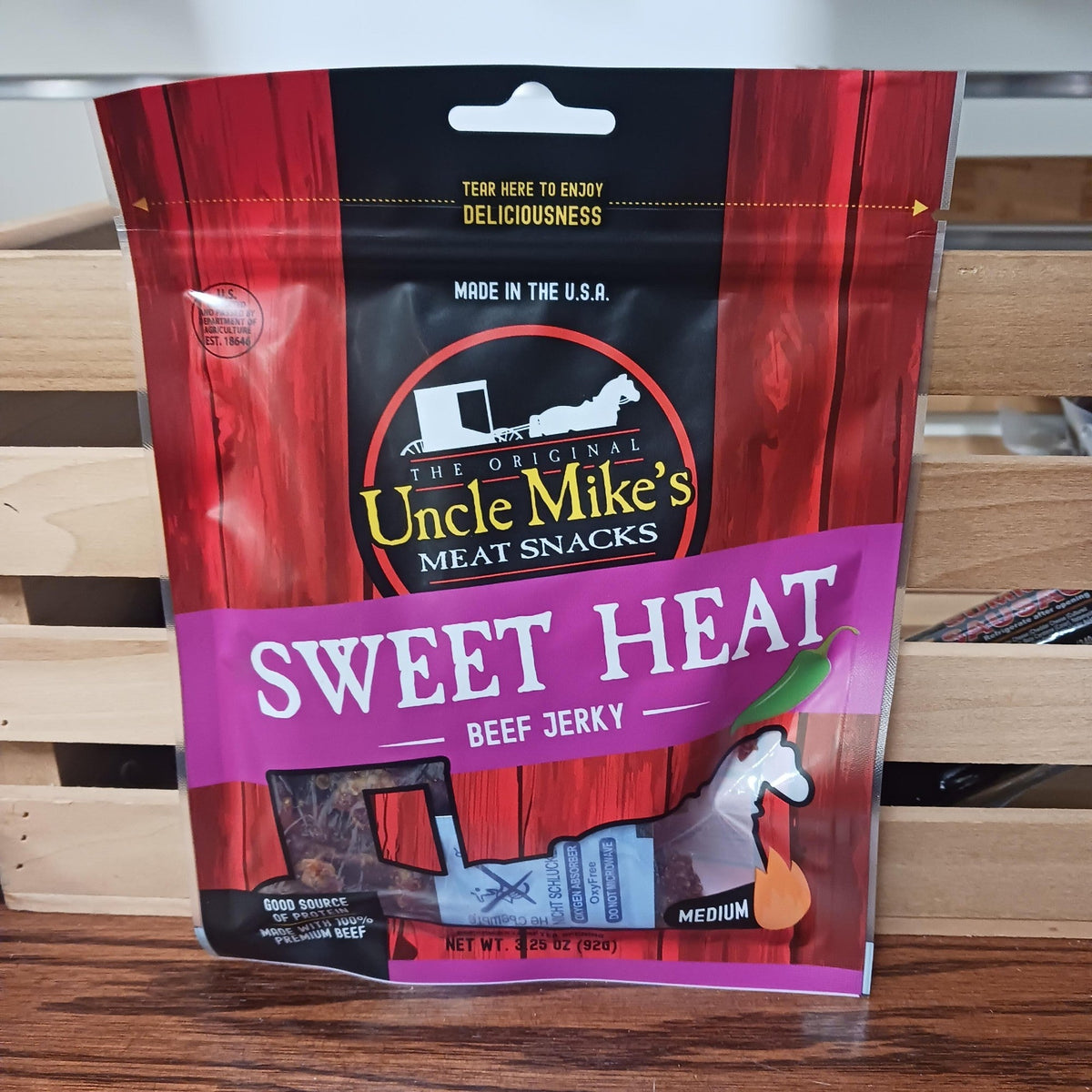 Natural Beef Jerky - Raspberry Jalapeno