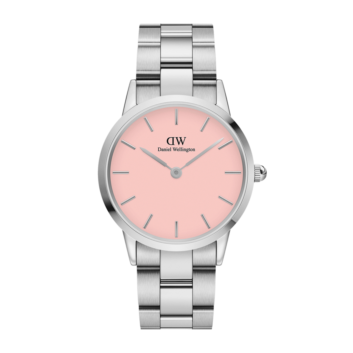 Iconic Link Blush Silver