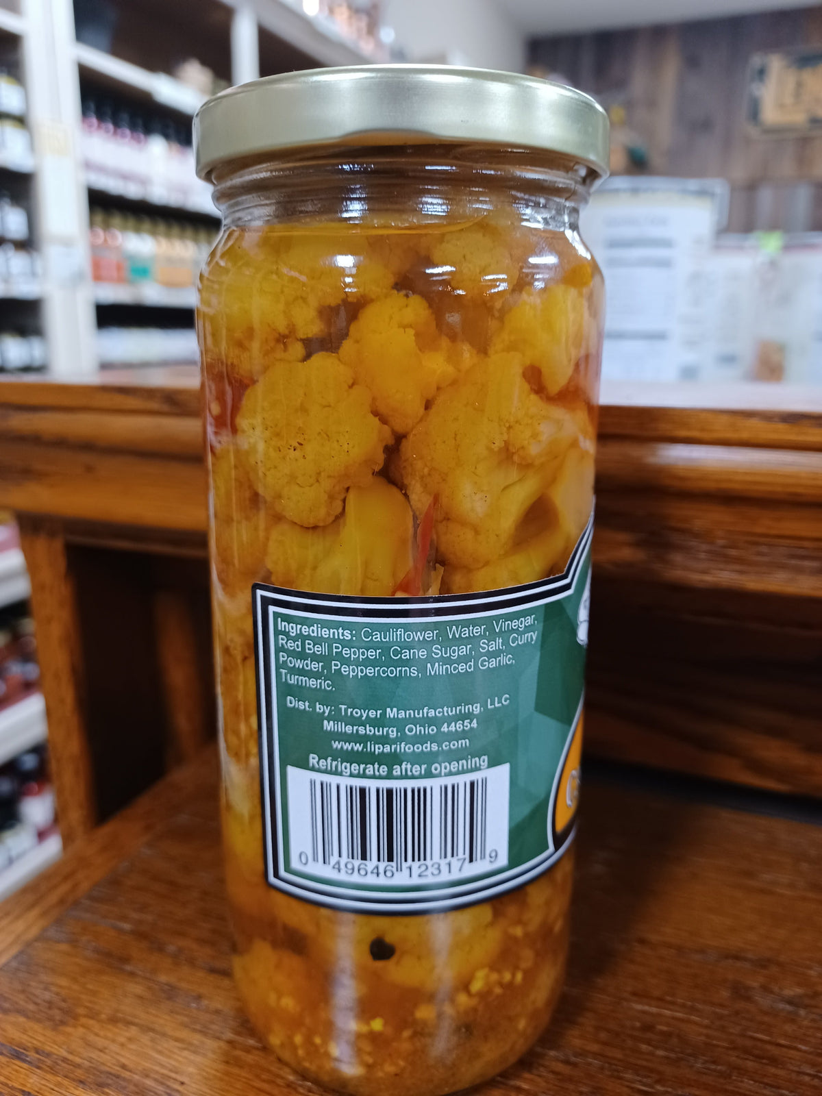 Sweet Pickled Cauliflower