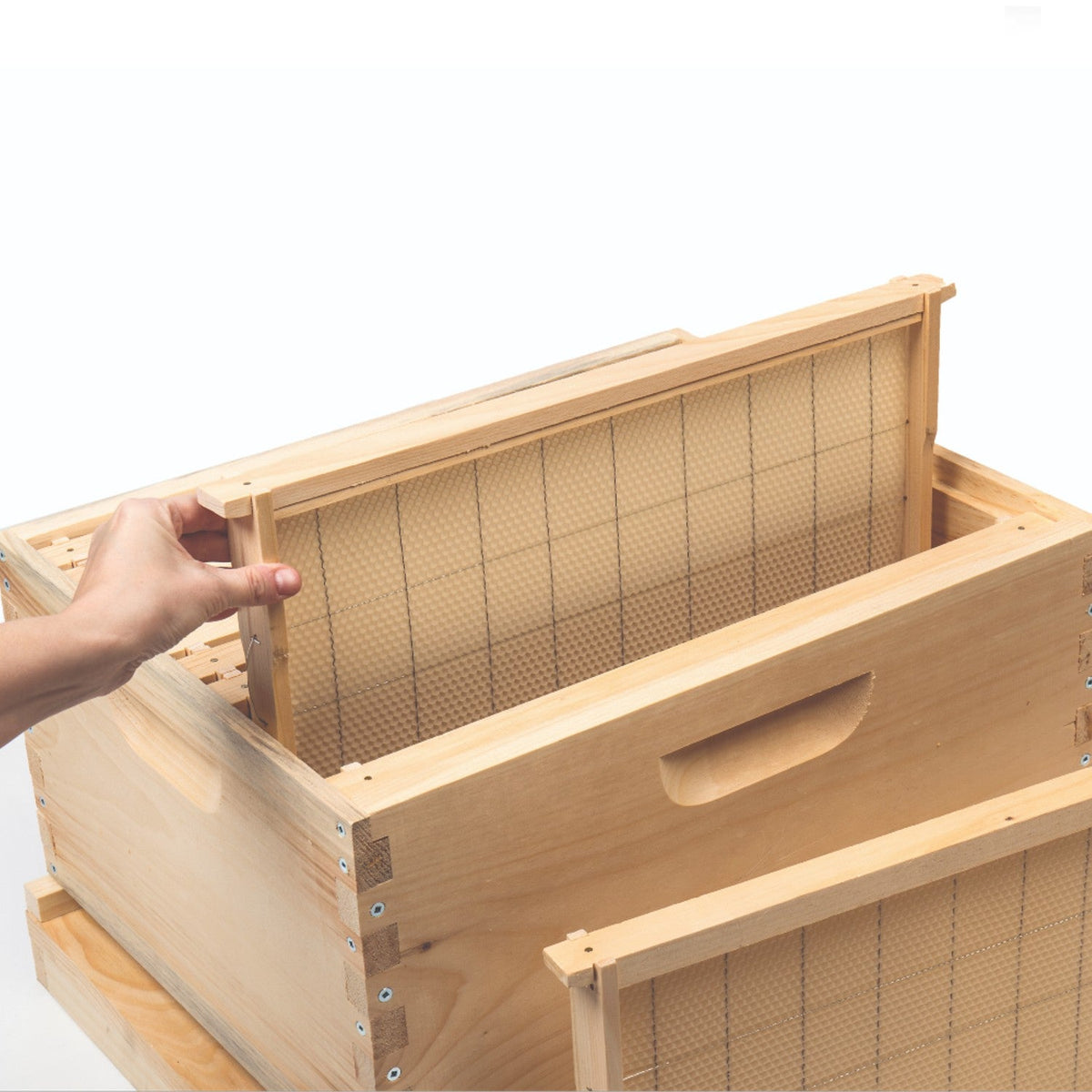 10-Frame Complete Deep Beehive Kit - Amish Made