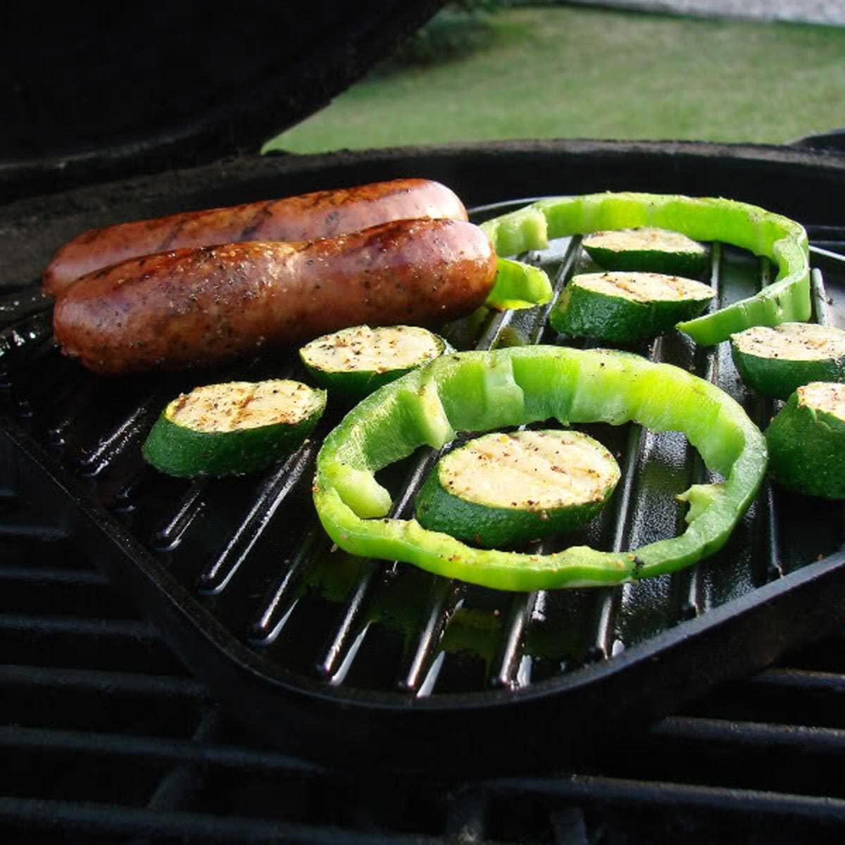 Lodge Cast Iron Single Reversible Grill and Griddle