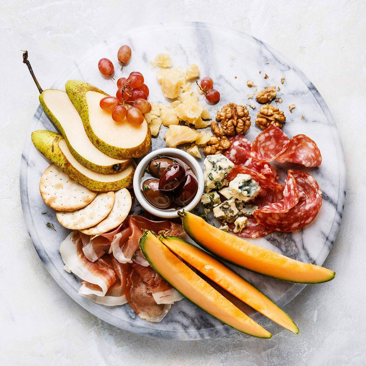 Marble Lazy Susan - 12"