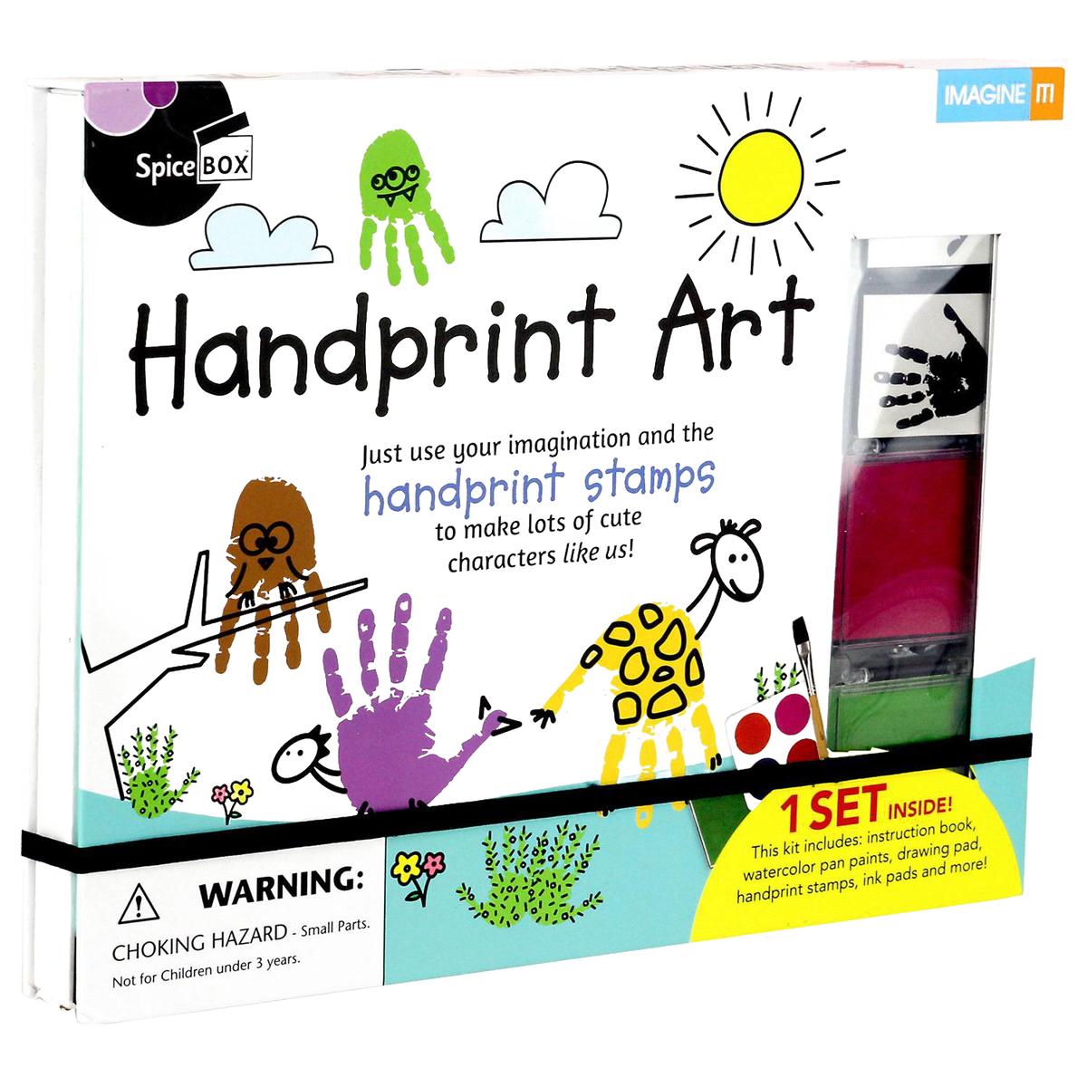 SpiceBox Handprint Art Kit