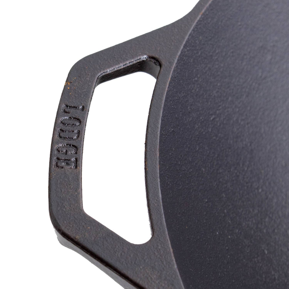 Lodge Cast Iron Wok with Wide Base
