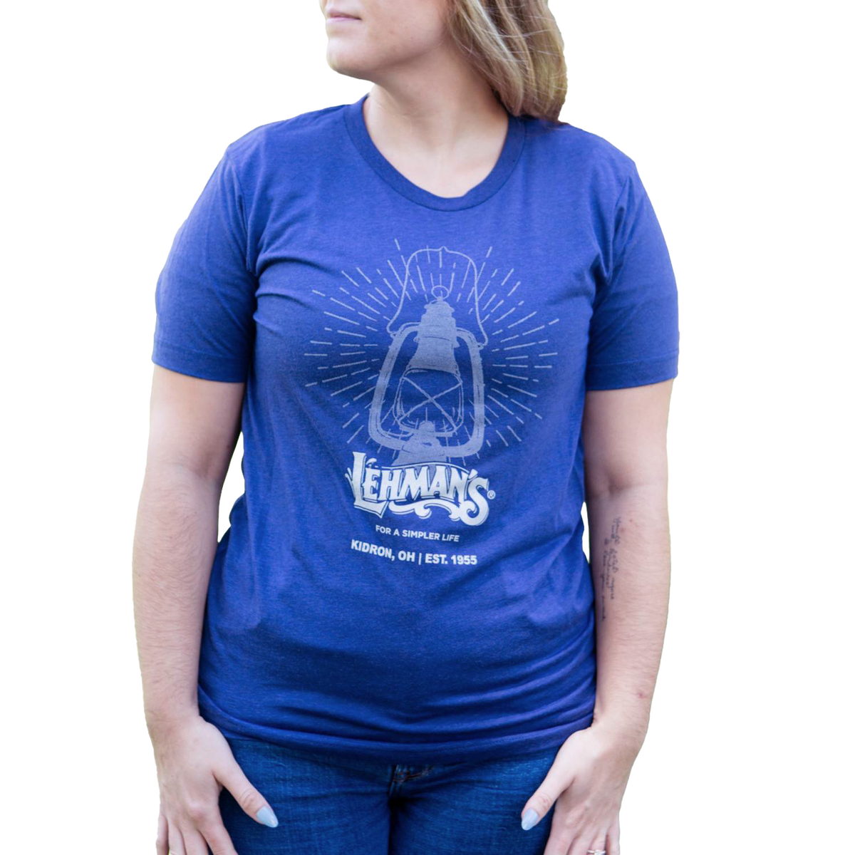 Lehman's Comfy T-Shirt - Lantern (Blue)